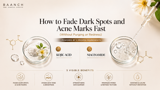 How to Fade Dark Spots and Acne Marks Fast (Without Purging or Redness)
