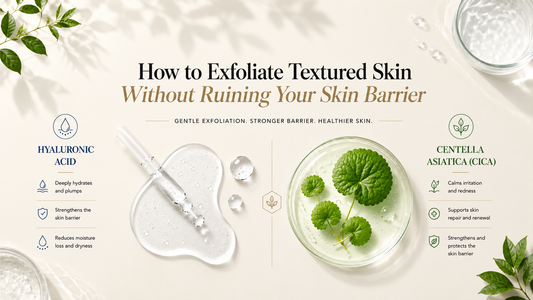 How to Exfoliate Textured Skin Without Ruining Your Skin Barrier
